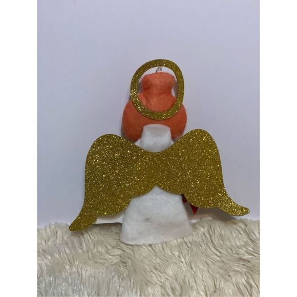 Target Felt 'Merry' Angel Christmas Tree Ornament Red Wondershop™ - Picture 3 of 3